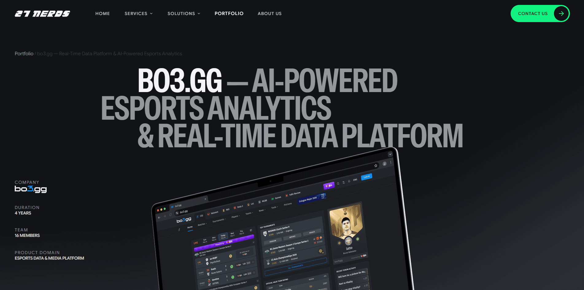 High-End Corporate Website Development — Next.js | TypeScript screenshot 13