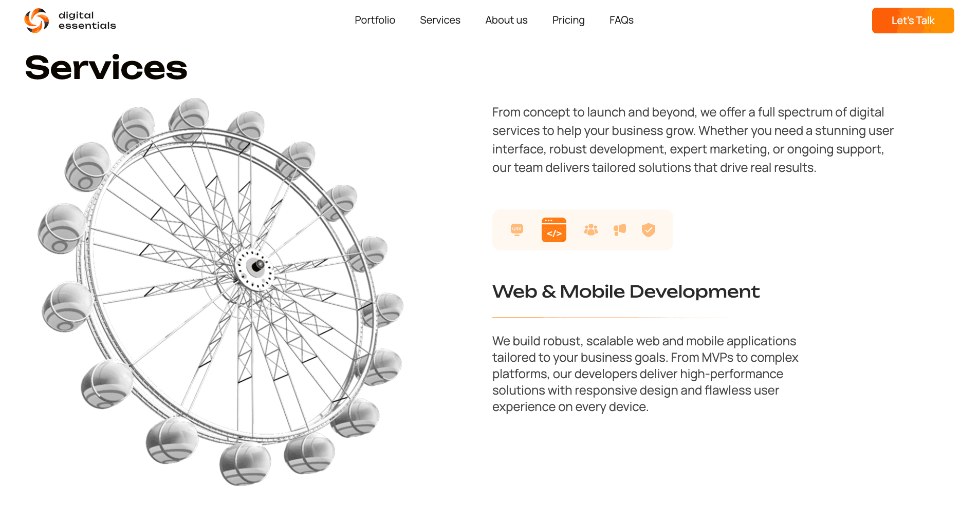Website DE - with SEO-Optimized SSR with Nuxt.js | Vue | Mailgun screenshot 4