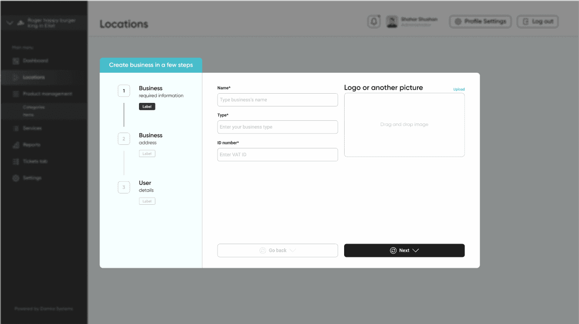 SaaS Multi-Platform Restaurant Management – Admin Panel screenshot 3