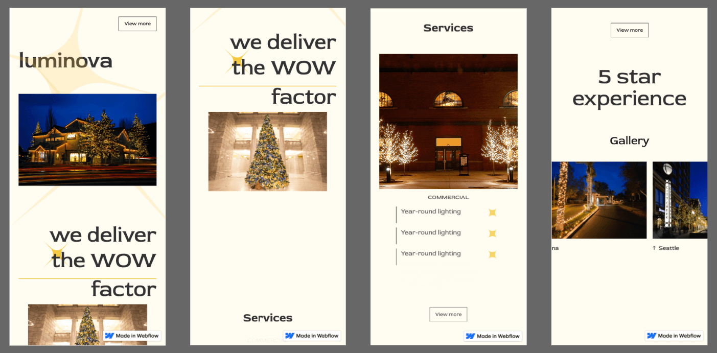Figma to Webflow Website with CMS & Smooth Scroll Animations screenshot 6