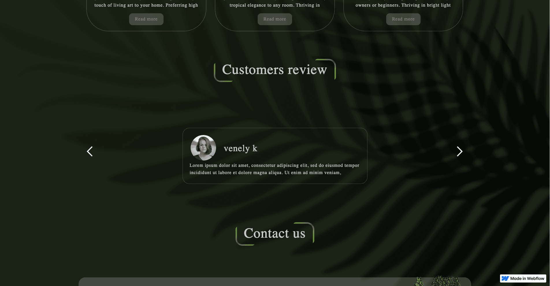 Website from Figma to Webflow with CMS, animations, slider screenshot 5