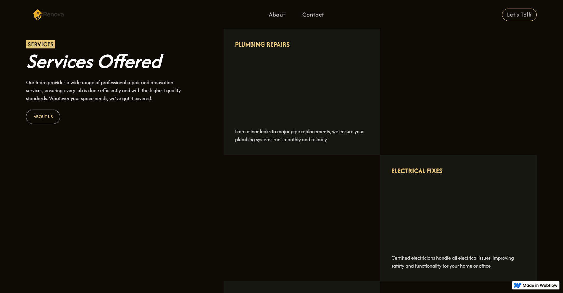 Webflow Project: Website Redesign & Landing Page Design screenshot 5